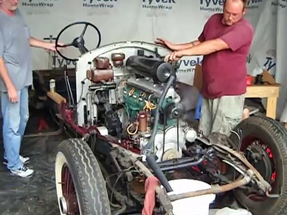 Rolls Royce 25/30 chassis run