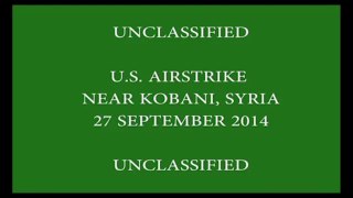 27 Sept F 15E Strike on ISIL Compound near Kobani, Syria