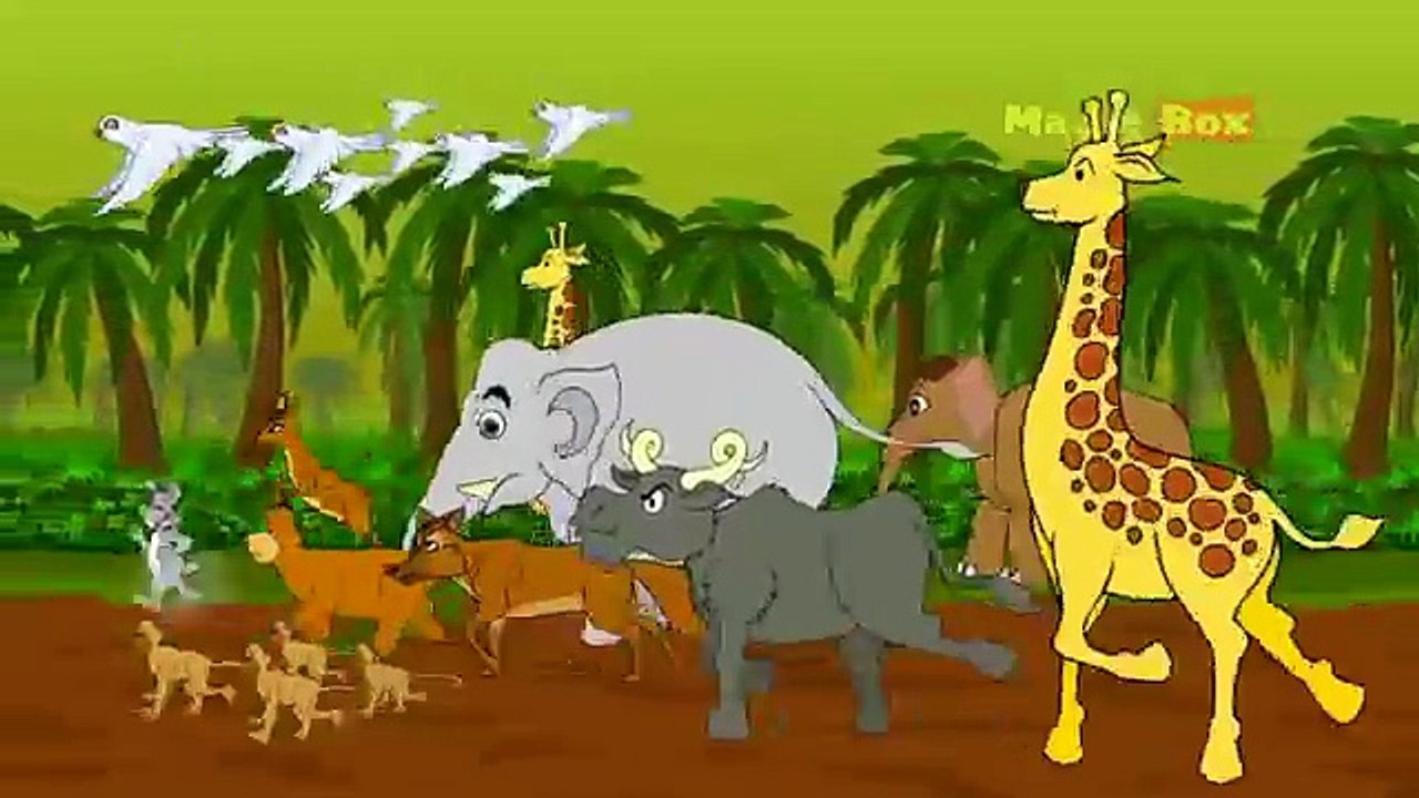 Rabbit_#8217;s Dream - Jataka Tales In English - Animation _ Cartoon Stories For Kids -cartoon