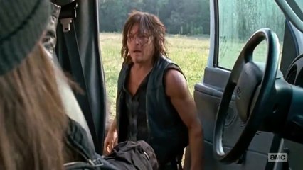 The Walking Dead 6x10 Daryl & Rick capture Jesus (Paul Monroe)