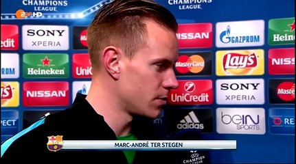 Marc Andre ter Stegen post-match interview - Barcelona v Arsenal