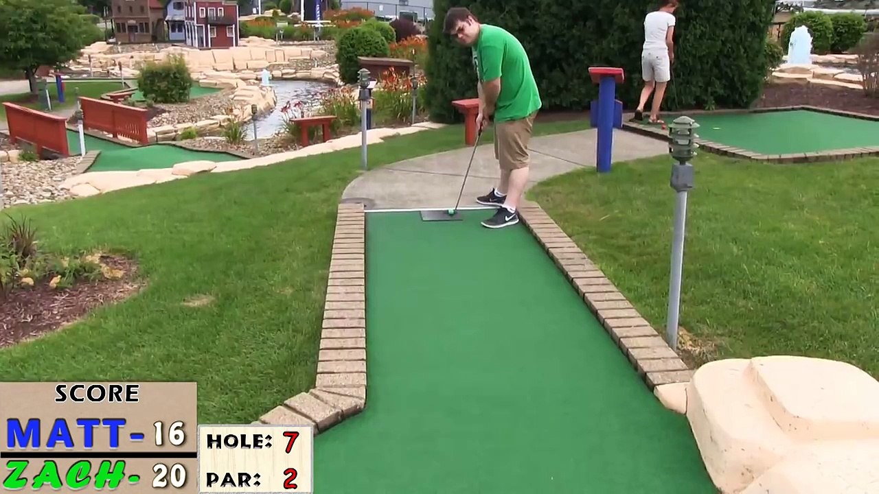 Mini Golf Lets Play (FOR REAL) Cave Course​​​ | Matt3756​​​