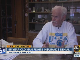 Let Joe Know: 95-year-old man fights insurance call