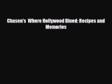 PDF Chasen's  Where Hollywood Dined: Recipes and Memories [Download] Full Ebook