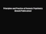 Download Principles and Practice of Forensic Psychiatry (Arnold Publication) PDF Book Free