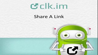 Clk.im - Sharing A Shortened Link