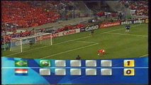 ضربات جزاء مباراة البرازيل و هولندا 1-1 نصف نهائي كاس العالم 1998