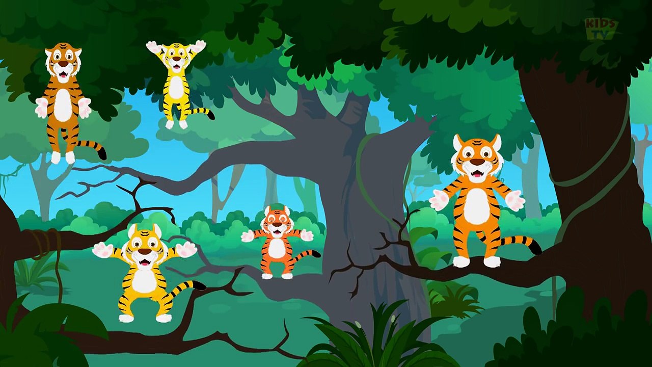 Five Big Tigers | Tigers