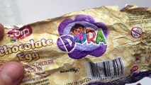 3 Dora The Explorer Kinder Surprise Chocolate Eggs Unboxing Dora La Exploradora
