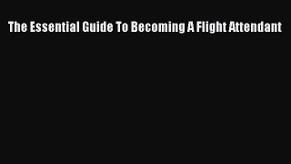 Download The Essential Guide To Becoming A Flight Attendant Ebook Online