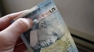 How to detect genuine $5 Canadian Notes (Or Pretty Much all)