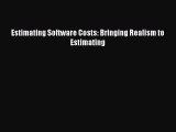 Download Estimating Software Costs: Bringing Realism to Estimating PDF Free