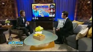 2011 Golden Globes :  Backstage Chris Colfer