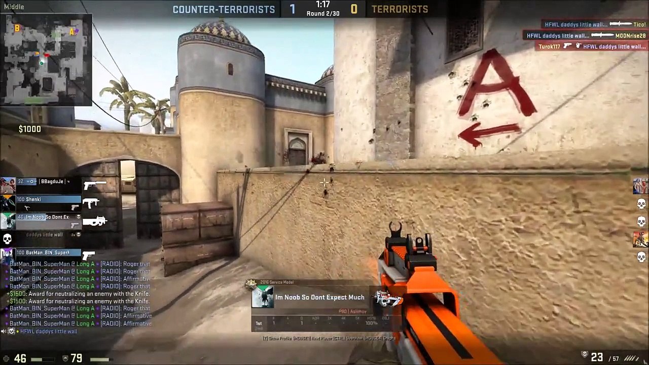 Counter-Strike Global Offensive competitive montage!gg