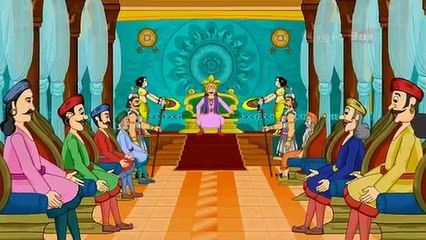 The Black Cloak - Tales Of Tenali Raman In Hindi - Animated_Cartoon Stories For Kids