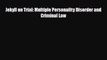 [PDF] Jekyll on Trial: Multiple Personality Disorder and Criminal Law [PDF] Full Ebook