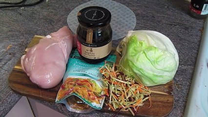Chicken Rice Paper Wraps