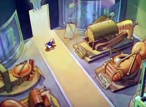 Donald Duck Modern Inventions NL Sub Old Cartoons