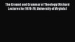 Read The Ground and Grammar of Theology (Richard Lectures for 1978-79 University of Virginia)