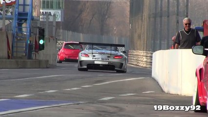 Mercedes SLS AMG GT3 PURE ENGINE SOUND