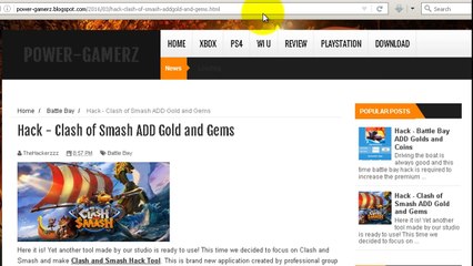 Clash of Smash Gems Gold adder