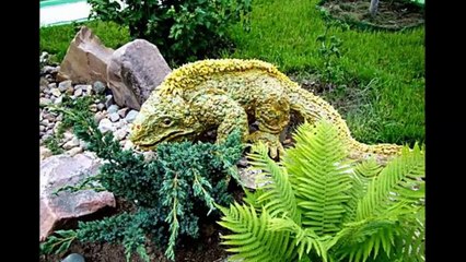 Удивительные скульптуры для дачи