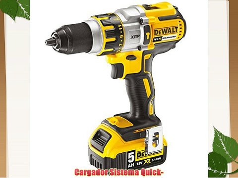 DeWalt DCD995P2-QW - Taladro Combi sin escobillas XR 18V XRP 13mm 80Nm Li-Ion 50Ah con maletín