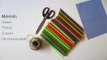 DIY crafts - Paper straws garland - Ana - DIY Crafts