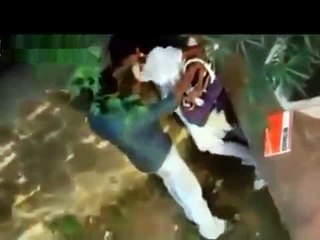 Boy harassing a College Girl