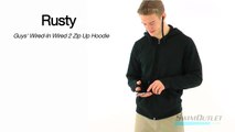 Rusty Guys' Wired-In Wired 2 Zip Up Hoodie | SwimOutlet.com