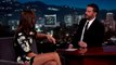 Gal Gadot Asks Jimmy Kimmel About Her Breasts