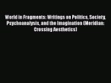 [Download] World in Fragments: Writings on Politics Society Psychoanalysis and the Imagination