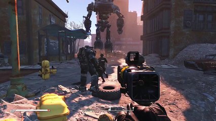 Fallout 4, Liberty Prime vs Behemoth