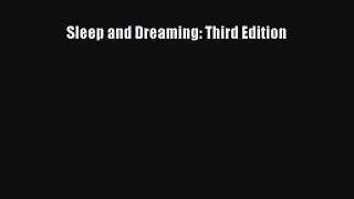 PDF Sleep and Dreaming: Third Edition Ebook