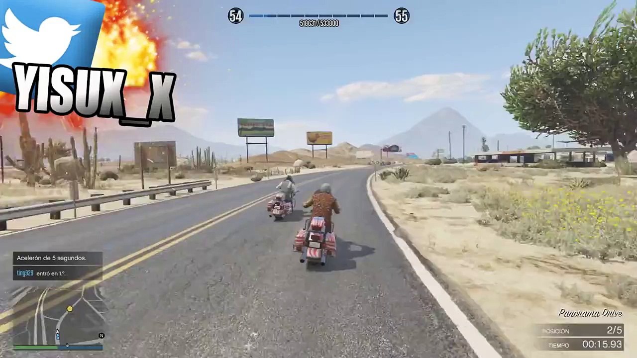 PARKOUR EXTREME!! END EPIC!! Gameplay GTA 5 Online Funny Moments Carrera GTA V PS4