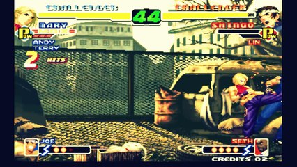 The King of Fighters 2000: Mary + Joe 100% Combo