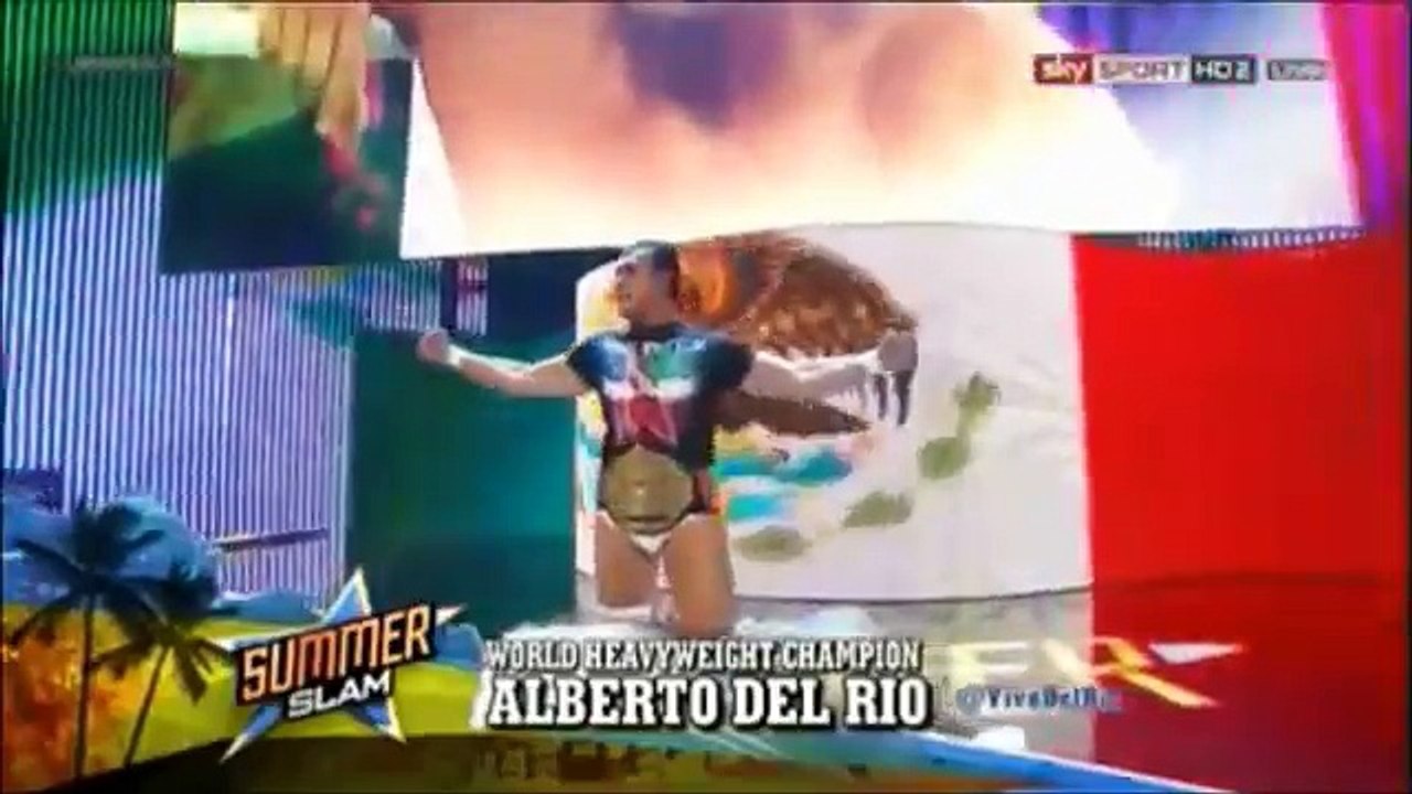 WWE Summerslam 2013 Highlights - summerslam fight