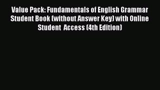 Read Value Pack: Fundamentals of English Grammar Student Book (without Answer Key) with Online