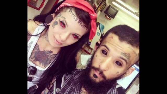 10 Bizarre & gut-wrenching Eyeball tattoos