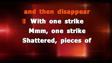 All Saints - One Strike (Karaoke Version And Lyrics)