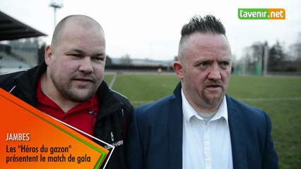 Jambes - Les Héros du gazon présentent le match de gala