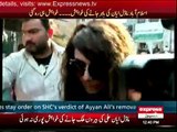 Supreme Court suspends Sindh High Court's verdict of removing Ayyan Ali's name from ECL