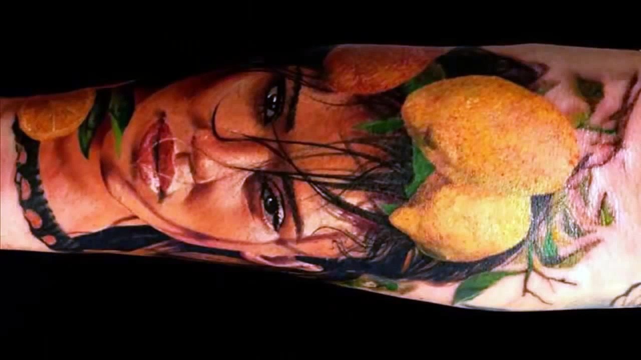 Amazing Girl Portrait Tattoo Designs - Best Tattoos in the World