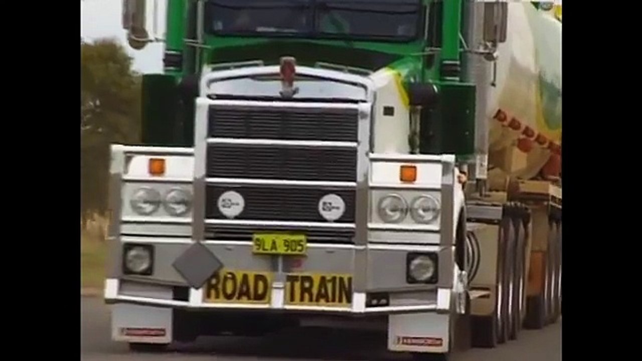 Longest Truck in The World - Road Train in Australia