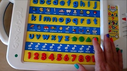 Download Video: TALKING ENGLISH VTECH LITTLE SMART ALPHABET DESK LEARN PHONICS NUMBERS SHAPES AND COLOURS