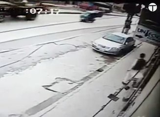 CCTV Footage 15 killed, dozens injured in Peshawar bus explosion 16 March 2016