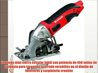Einhell - TC-CS 860 Kit - Mini Sierra circular