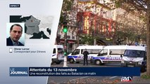 Une reconstitution des faits au Bataclan ce matin