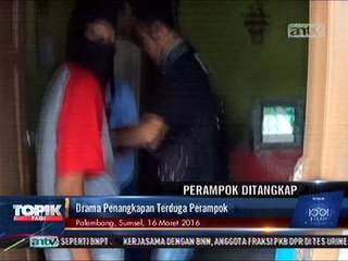 Drama Penangkapan Perampok di Palembang