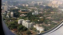 Beautiful city of Mumbai at the time of aircraft landing.